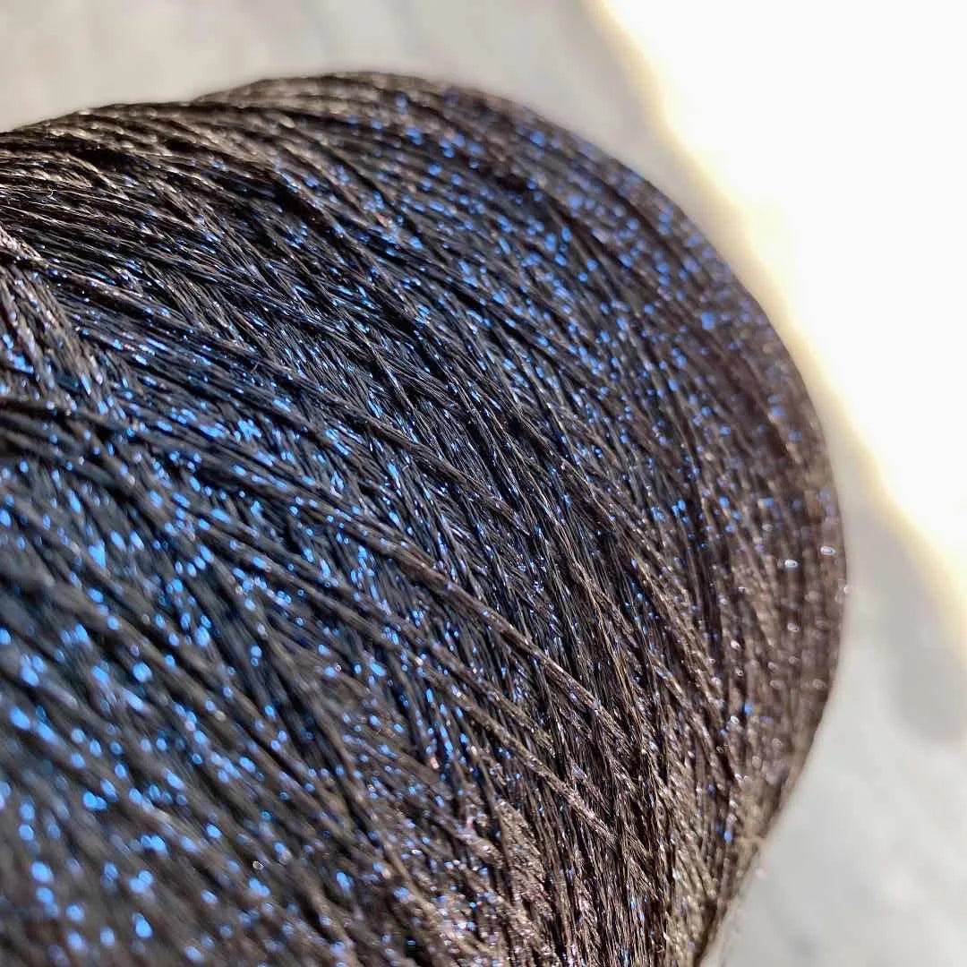 500g Fine Hollow Yarn Gold Silver Silk Bright Metallized Needle Thread Yarn DIY Handmade Accessories Colourful Crochet Wool Line