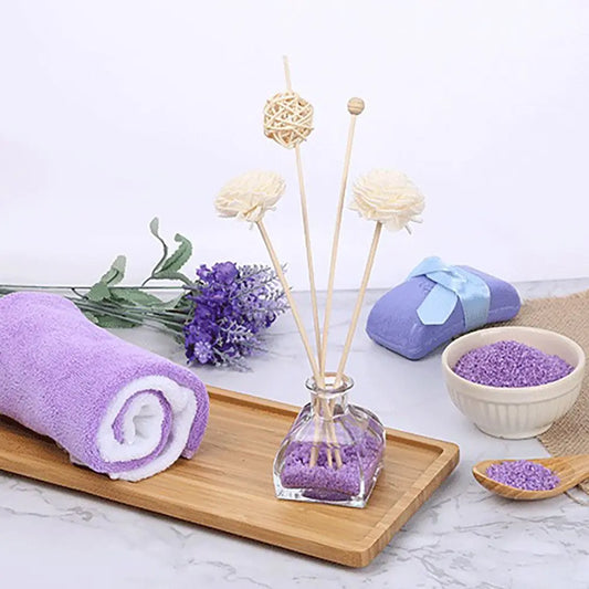 Air Freshener Aroma Oil Diffuser Bathroom  Artificial Flower Aromatherapy Rattan  Diffuser Aromatherapy Flower