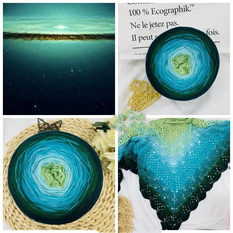 100% Merino Wool Pure Wool Yarn 250g Long Section Dyed Autumn Sweatershawl Diy Handmade Crochet Scarf Thread for Knitting