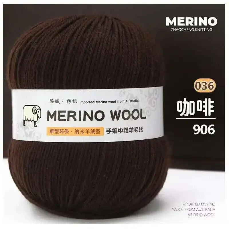 Yarn Thick Wool 100g Medium for Hand Knitting DIY Sweater Scarf Materials Yarn Ball