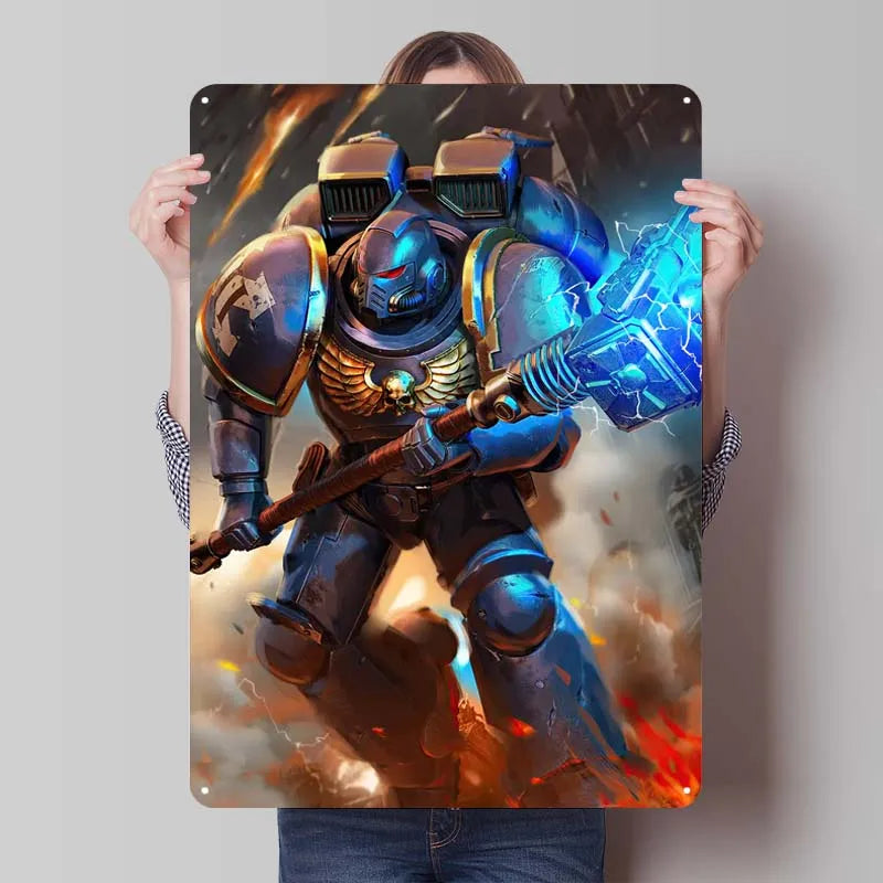 Warhammer Tin Display Posters