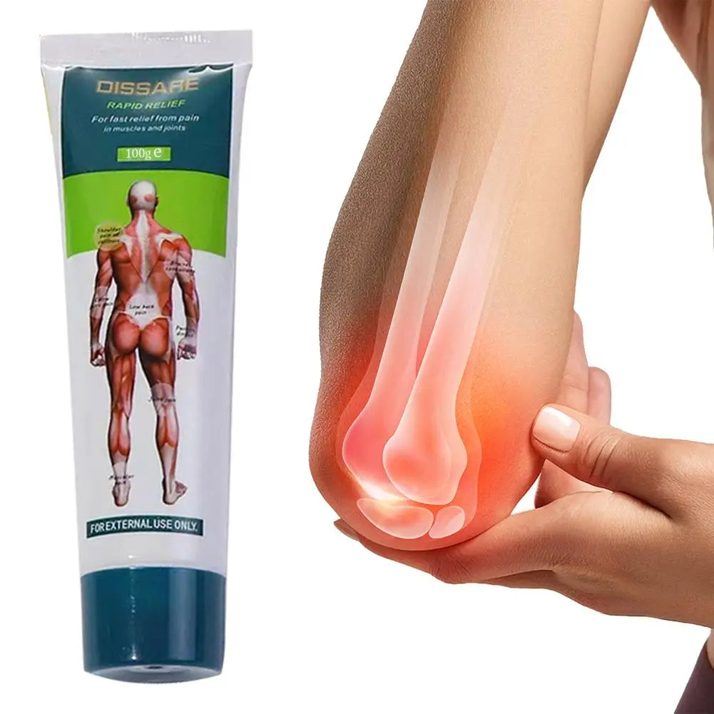 Massage cream is used to treat joint pain, neck and shoulder soreness, paralysis, weakness, and muscle strains