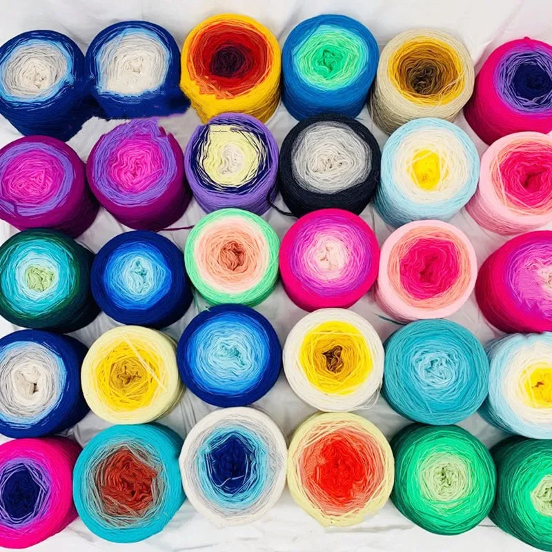 100% Merino Wool Pure Wool Yarn 250g Long Section Dyed Autumn Sweatershawl Diy Handmade Crochet Scarf Thread for Knitting