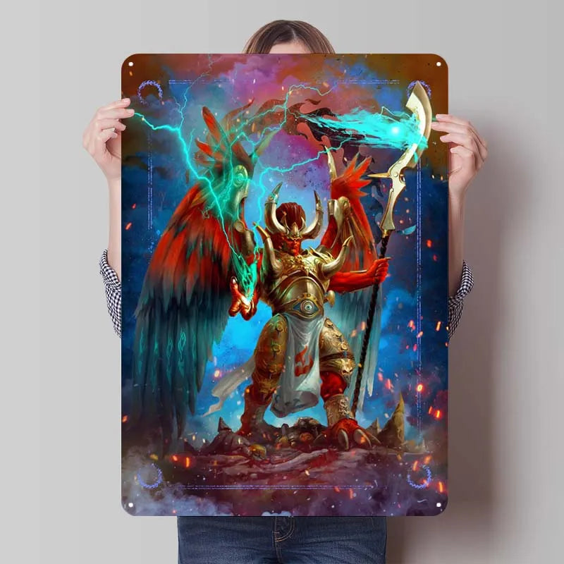 Warhammer Tin Display Posters