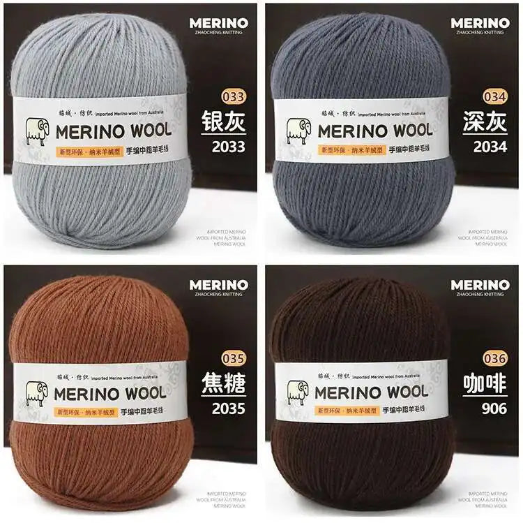 Yarn Thick Wool 100g Medium for Hand Knitting DIY Sweater Scarf Materials Yarn Ball