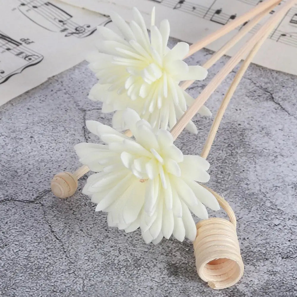 Air Freshener Aroma Oil Diffuser Bathroom  Artificial Flower Aromatherapy Rattan  Diffuser Aromatherapy Flower