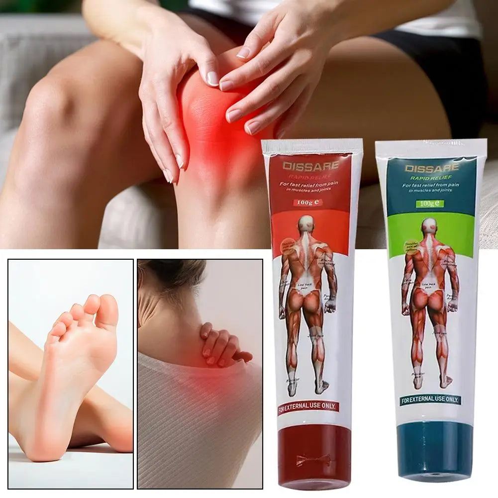 Massage cream is used to treat joint pain, neck and shoulder soreness, paralysis, weakness, and muscle strains