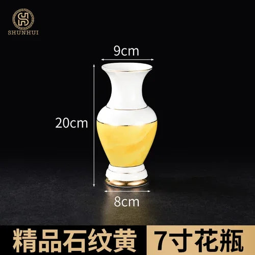 Incense burner for Buddha, household, indoor, ceramic, large incense burner, Buddhist utensils, holy water cup, incense burning