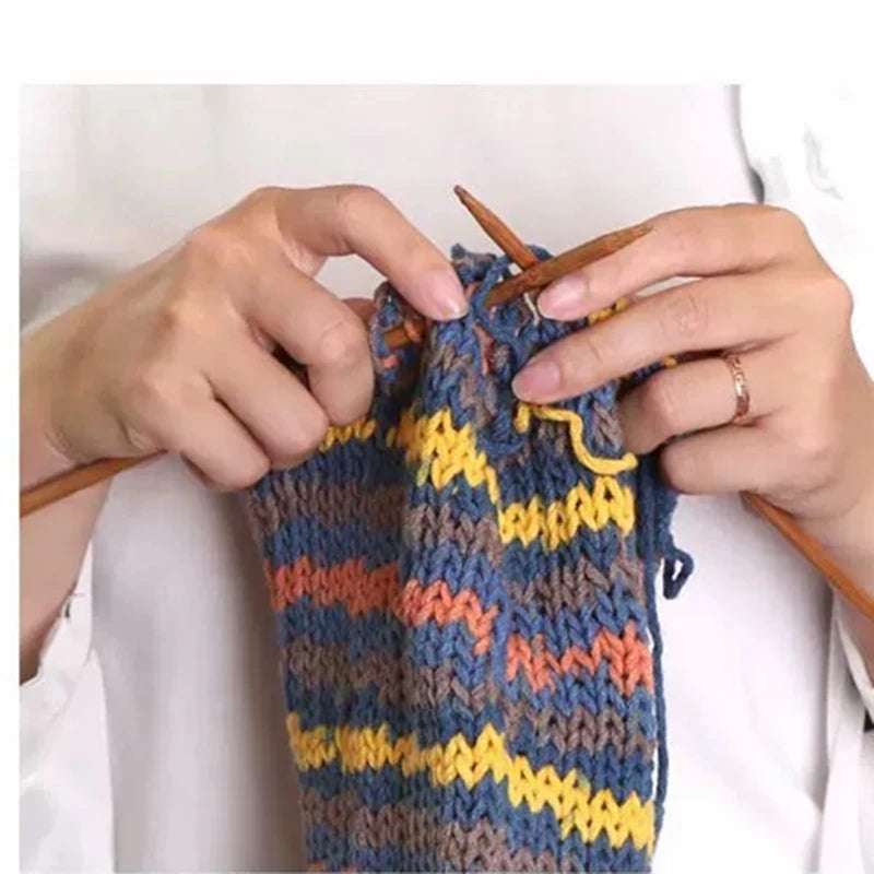 100g/Roll 170M Rainbow Cotton Yarn Segment Byeing 6 Strands Milk Cotton Yarn Threads Hand Knitted Baby DIY Scarves Socks Line