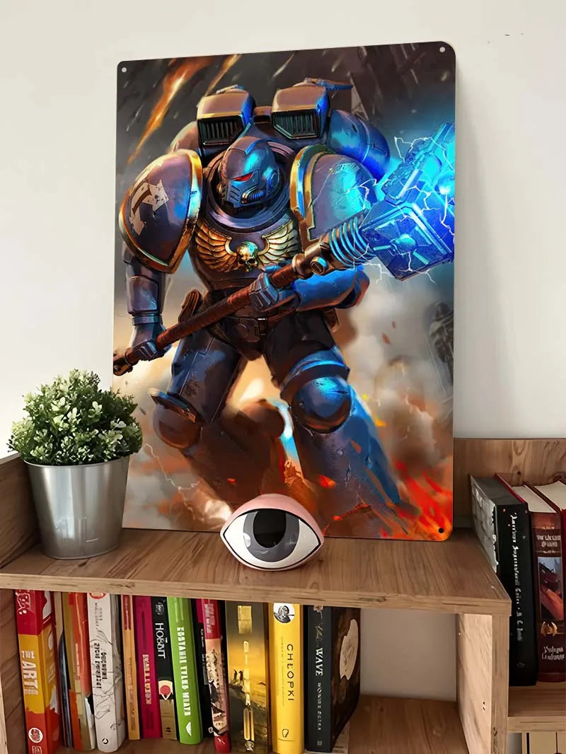 Warhammer Tin Display Posters