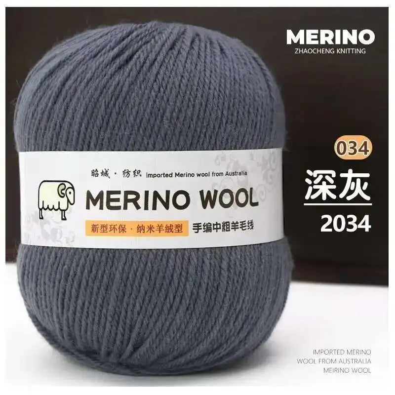 Yarn Thick Wool 100g Medium for Hand Knitting DIY Sweater Scarf Materials Yarn Ball