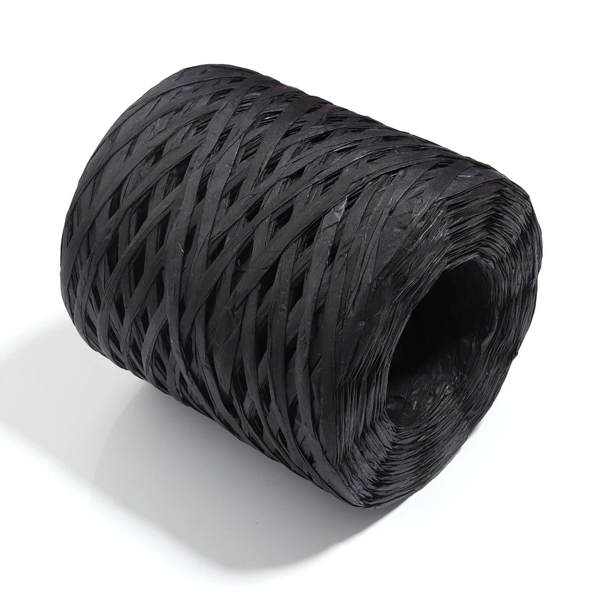 200m Natural Raffia Straw Yarn Thread Raffia Paper Ribbon Yarn Knitted Crocheting Rope For DIY Crafts Wrapping Decoration