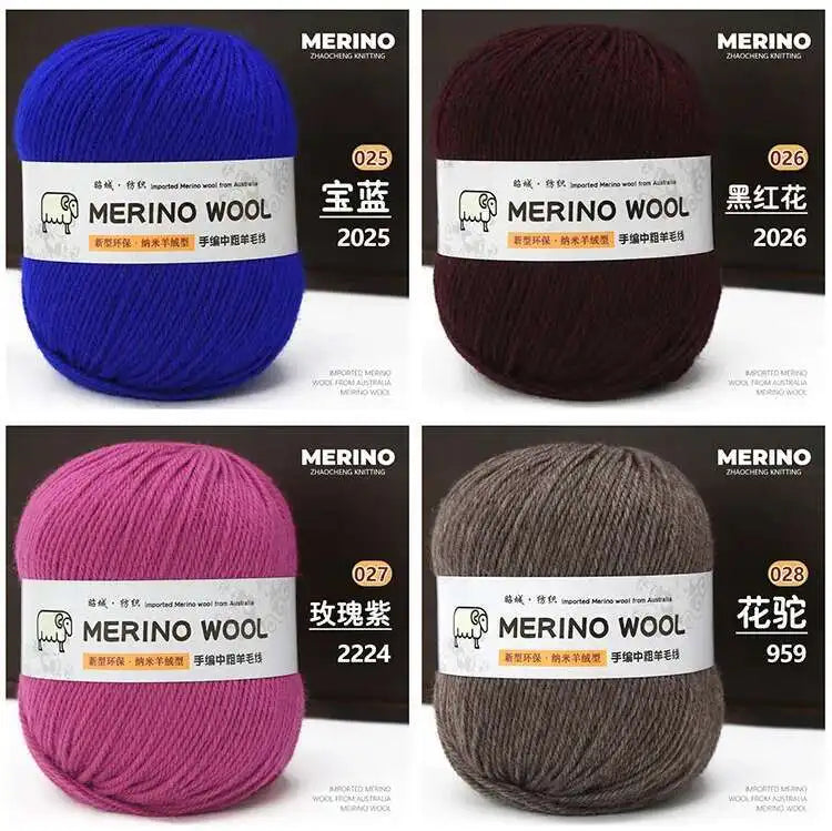 Yarn Thick Wool 100g Medium for Hand Knitting DIY Sweater Scarf Materials Yarn Ball