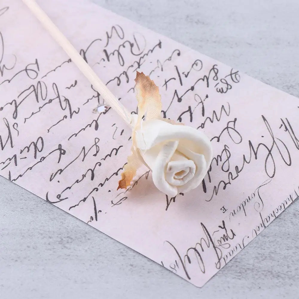 Air Freshener Aroma Oil Diffuser Bathroom  Artificial Flower Aromatherapy Rattan  Diffuser Aromatherapy Flower