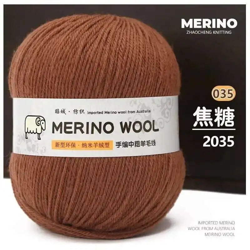 Yarn Thick Wool 100g Medium for Hand Knitting DIY Sweater Scarf Materials Yarn Ball