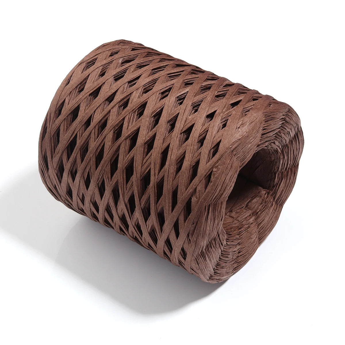 200m Natural Raffia Straw Yarn Thread Raffia Paper Ribbon Yarn Knitted Crocheting Rope For DIY Crafts Wrapping Decoration