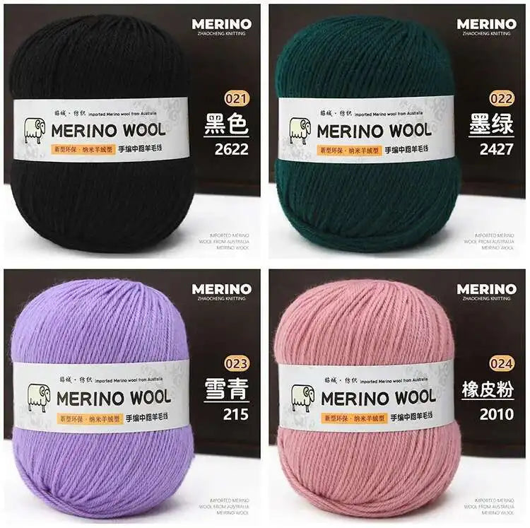 Yarn Thick Wool 100g Medium for Hand Knitting DIY Sweater Scarf Materials Yarn Ball