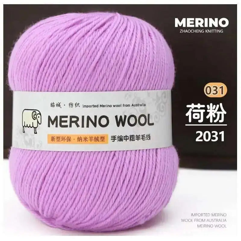 Yarn Thick Wool 100g Medium for Hand Knitting DIY Sweater Scarf Materials Yarn Ball
