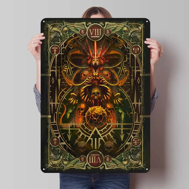 Warhammer Tin Display Posters