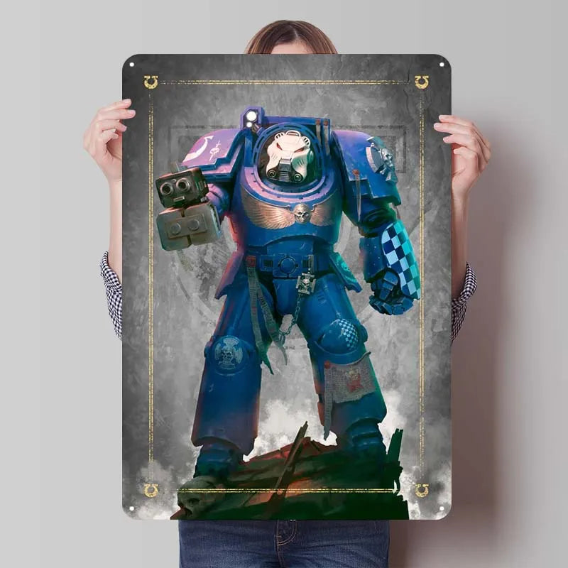 Warhammer Tin Display Posters