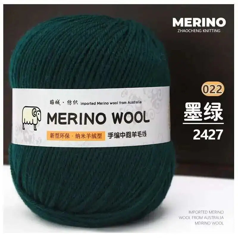 Yarn Thick Wool 100g Medium for Hand Knitting DIY Sweater Scarf Materials Yarn Ball
