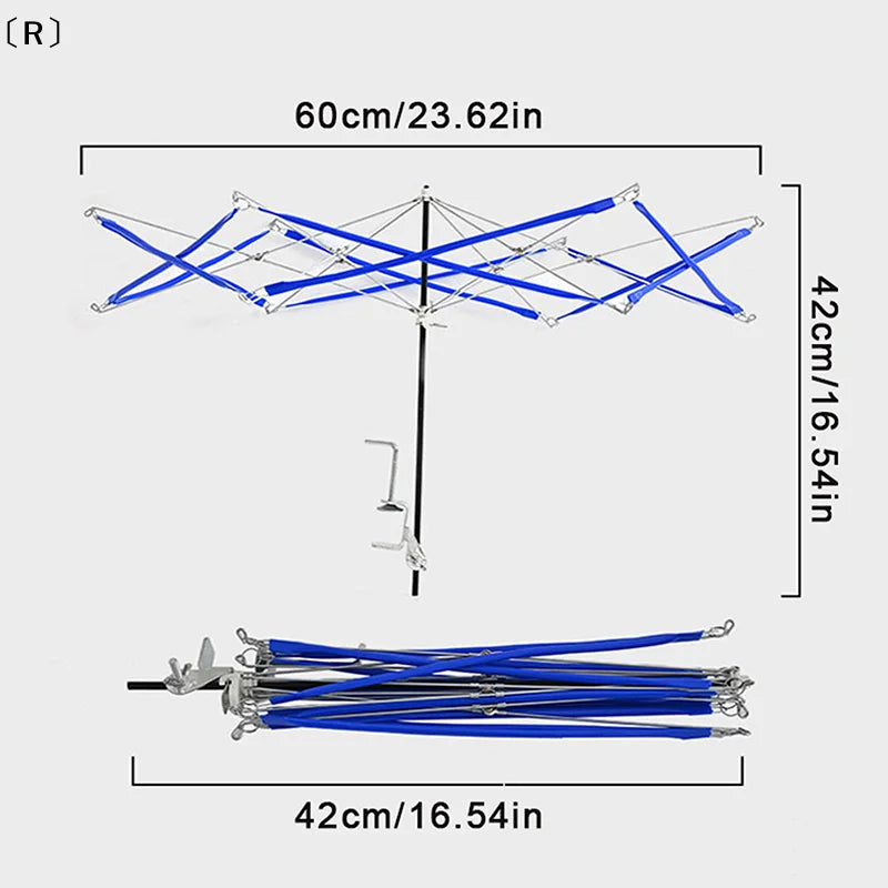 Yarn Thread Fiber String Wool Winder Holder Umbrella Knitting Operated Craft For Patchwork Sewing DIY Accessories Winter