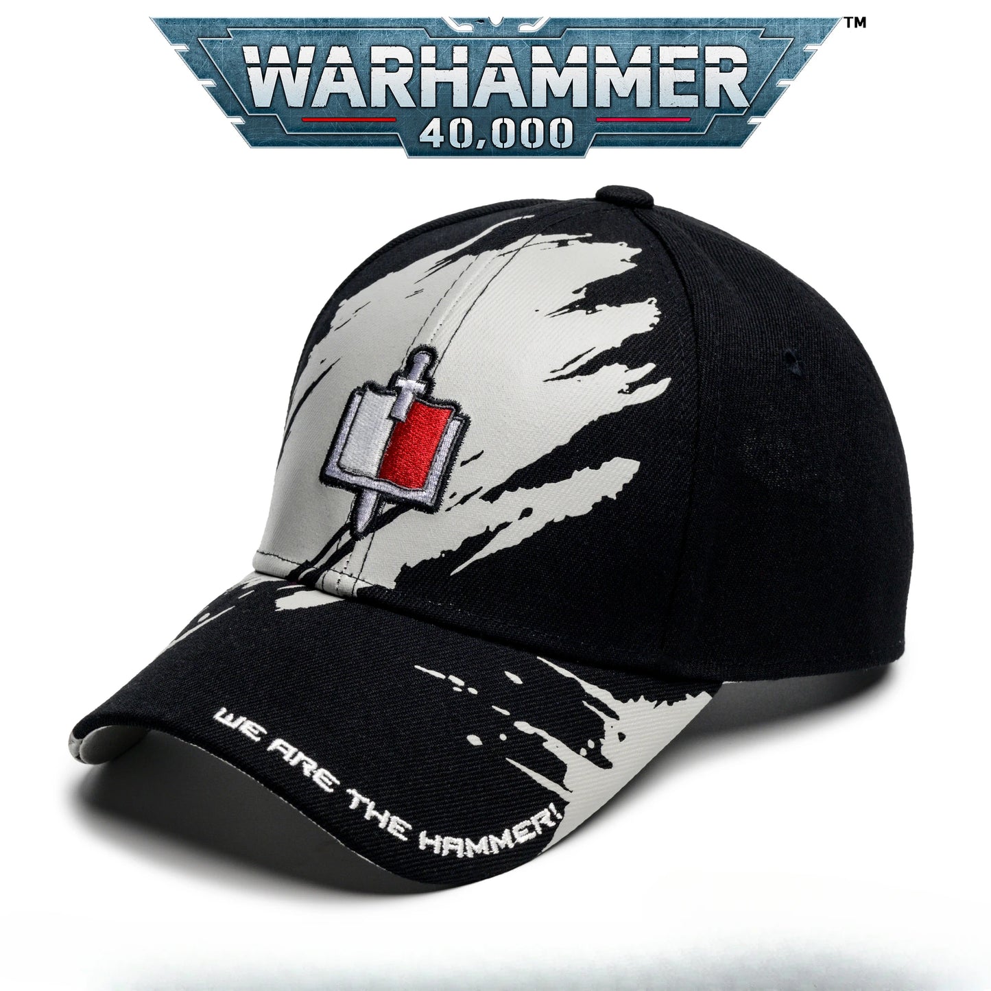 Warhammer 40000 Imperial Fists Blood Angel Ultramarines Anime Peripherals Creative Personality Cartoon Print Boys Versatile Cap