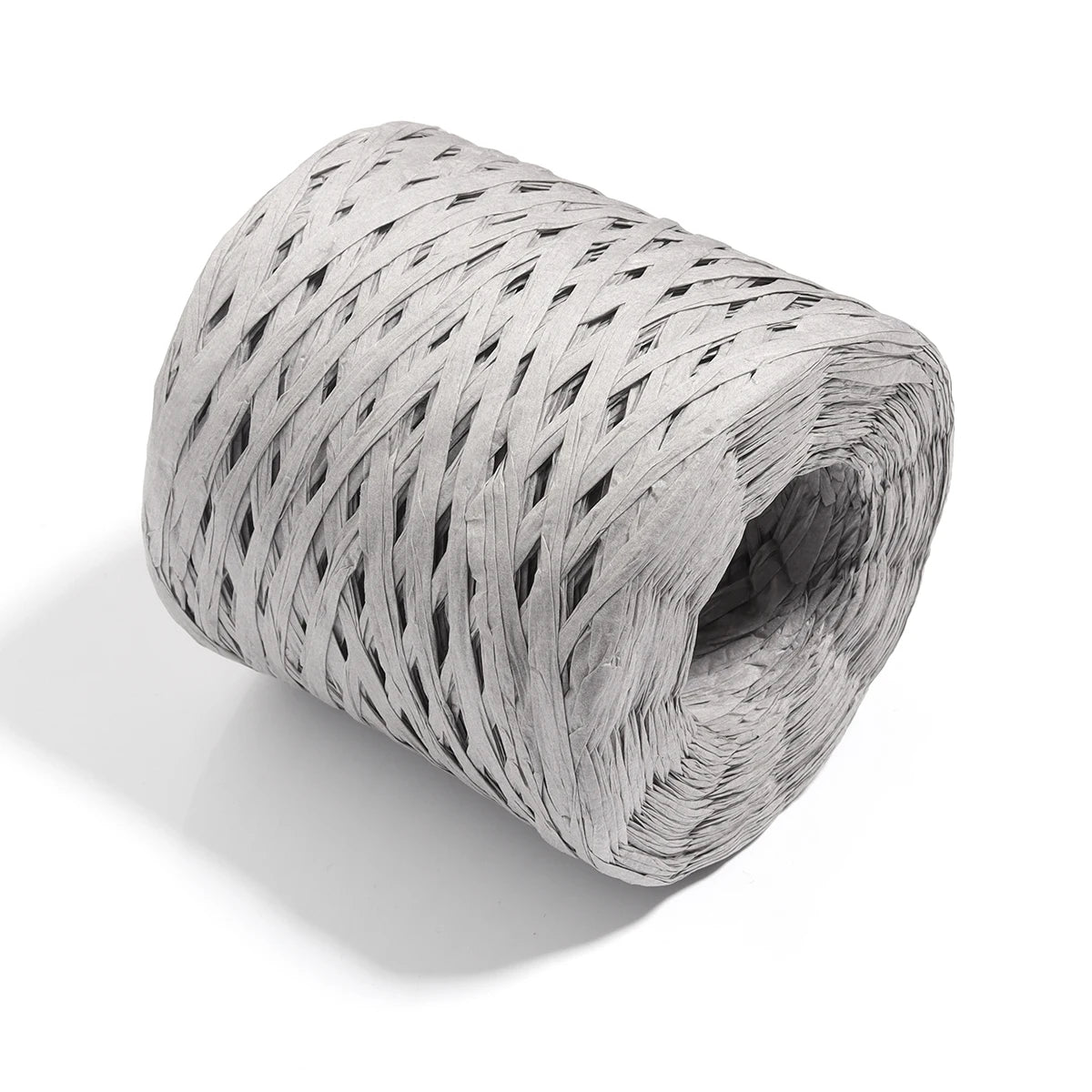 200m Natural Raffia Straw Yarn Thread Raffia Paper Ribbon Yarn Knitted Crocheting Rope For DIY Crafts Wrapping Decoration