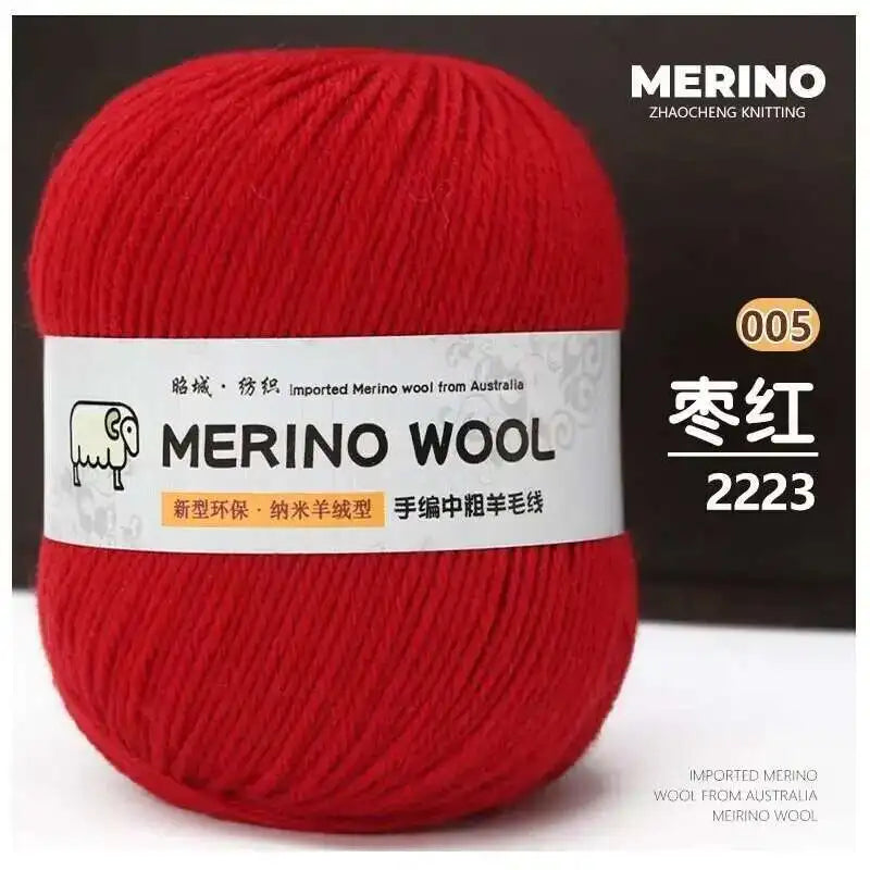 Yarn Thick Wool 100g Medium for Hand Knitting DIY Sweater Scarf Materials Yarn Ball
