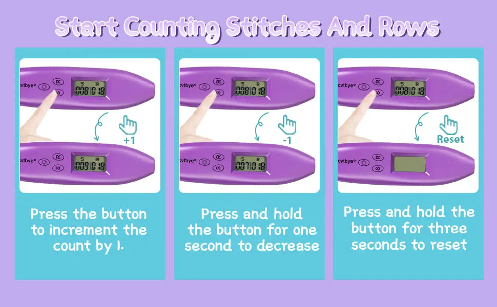 24pcs Crochet Hook Set with Counter LED Light & Stitch Ergonomic knitting needle Sewing Tools Set DIY Weaving Sweater Tool