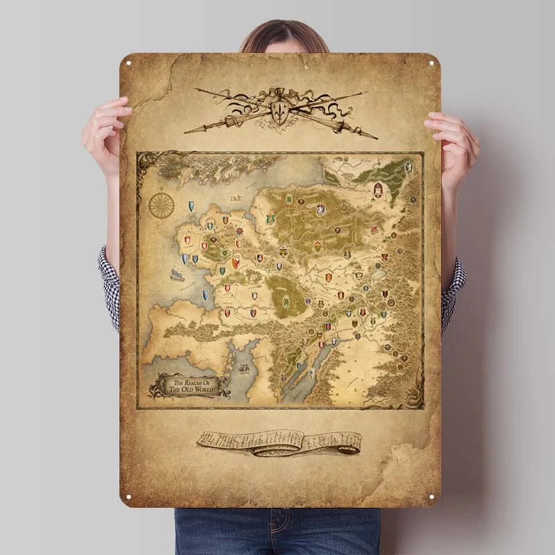 Warhammer Tin Display Posters