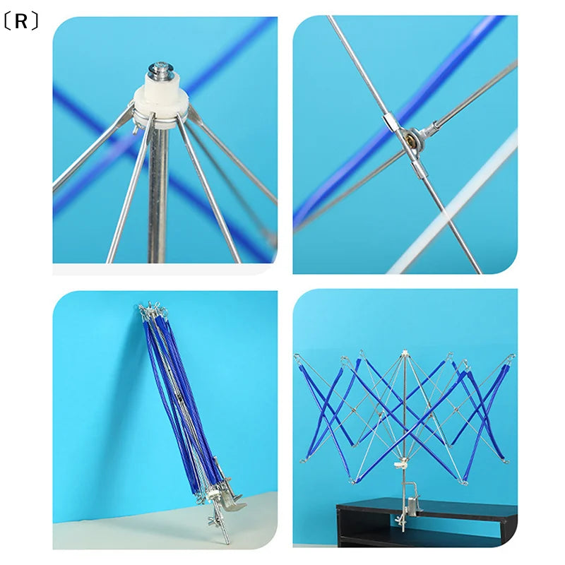 Yarn Thread Fiber String Wool Winder Holder Umbrella Knitting Operated Craft For Patchwork Sewing DIY Accessories Winter