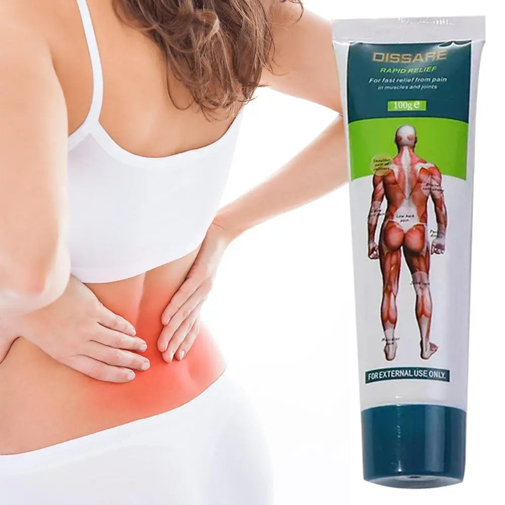 Massage cream is used to treat joint pain, neck and shoulder soreness, paralysis, weakness, and muscle strains