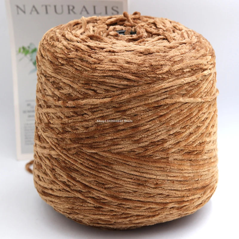 500g Chenille Wool Yarn Hand-knitting Supplies Wiring DIY Creative Hand-knitted Sweater/hat/scarf/bag Craft Hook Knitting Yarn