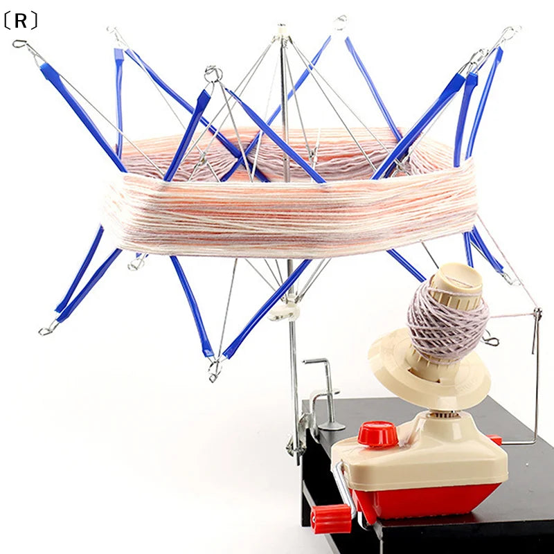 Yarn Thread Fiber String Wool Winder Holder Umbrella Knitting Operated Craft For Patchwork Sewing DIY Accessories Winter