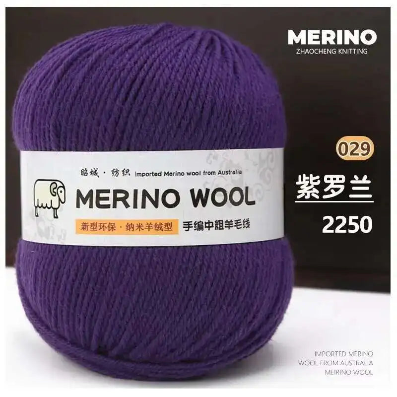 Yarn Thick Wool 100g Medium for Hand Knitting DIY Sweater Scarf Materials Yarn Ball