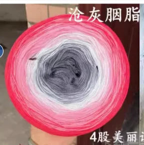 100% Merino Wool Pure Wool Yarn 250g Long Section Dyed Autumn Sweatershawl Diy Handmade Crochet Scarf Thread for Knitting