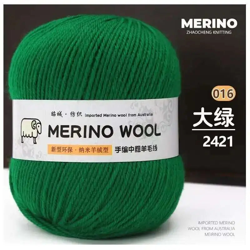 Yarn Thick Wool 100g Medium for Hand Knitting DIY Sweater Scarf Materials Yarn Ball
