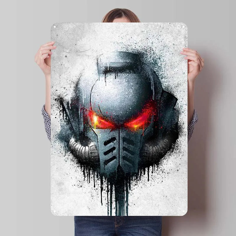 Warhammer Tin Display Posters