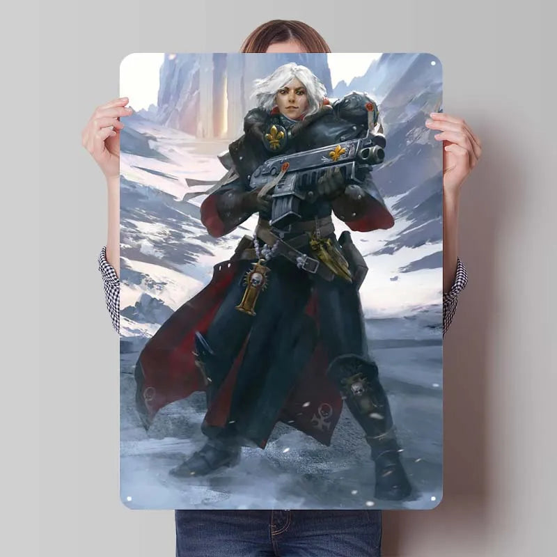 Warhammer Tin Display Posters