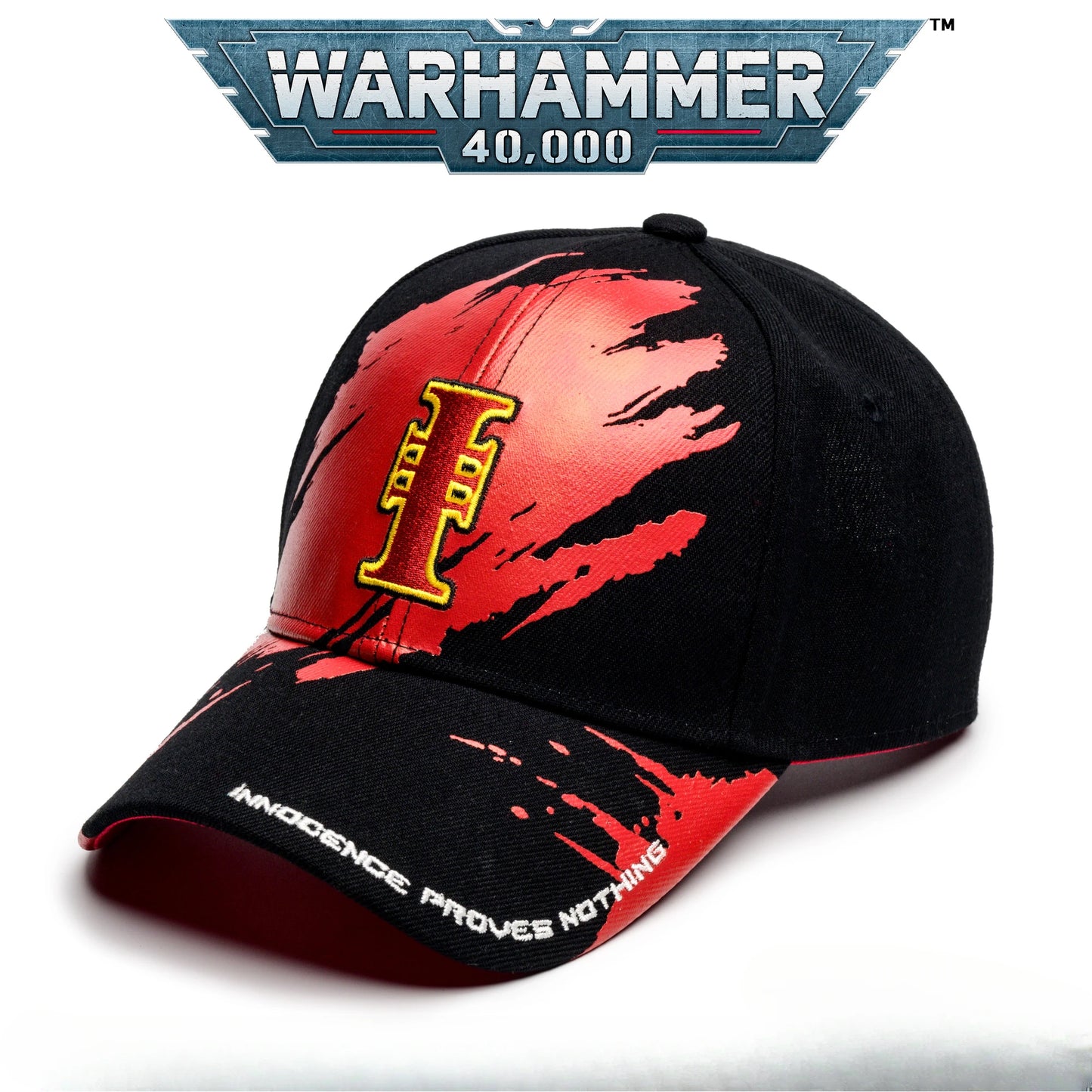 Warhammer 40000 Imperial Fists Blood Angel Ultramarines Anime Peripherals Creative Personality Cartoon Print Boys Versatile Cap