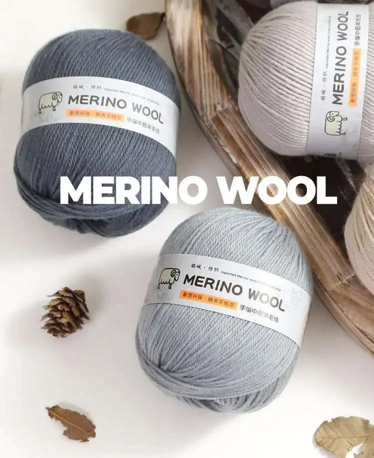 Yarn Thick Wool 100g Medium for Hand Knitting DIY Sweater Scarf Materials Yarn Ball