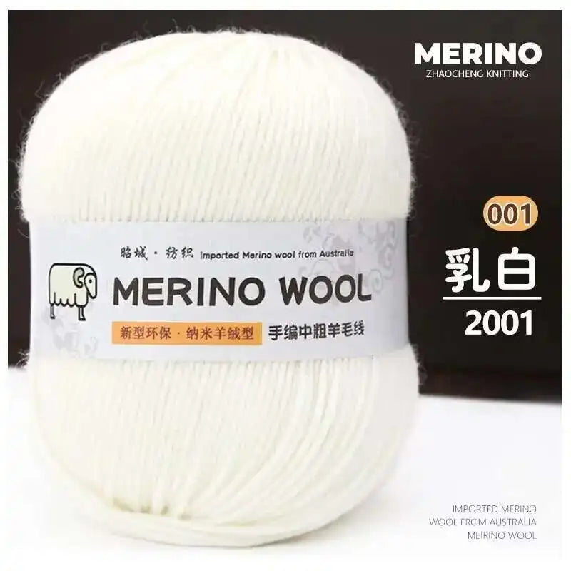 Yarn Thick Wool 100g Medium for Hand Knitting DIY Sweater Scarf Materials Yarn Ball