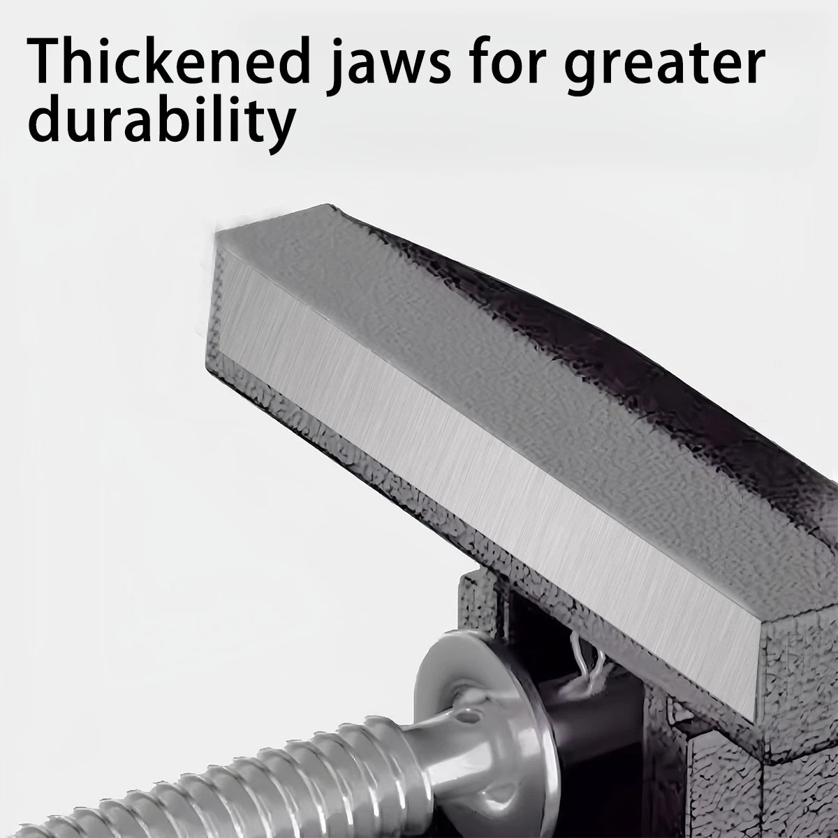 1-piece bench vise, small bench vise, workbench precision flat-nose pliers, industrial-grade heavy-duty bench vise