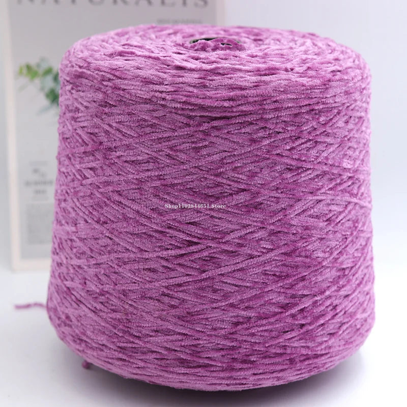 500g Chenille Wool Yarn Hand-knitting Supplies Wiring DIY Creative Hand-knitted Sweater/hat/scarf/bag Craft Hook Knitting Yarn