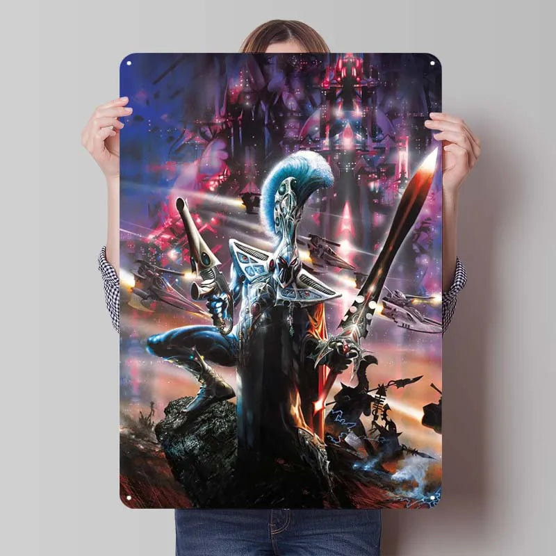 Warhammer Tin Display Posters