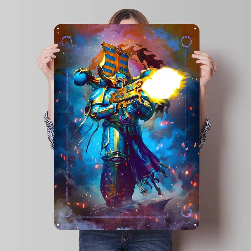 Warhammer Tin Display Posters