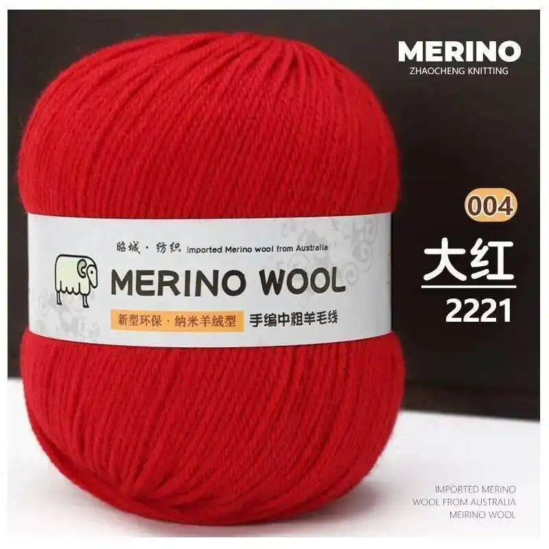 Yarn Thick Wool 100g Medium for Hand Knitting DIY Sweater Scarf Materials Yarn Ball