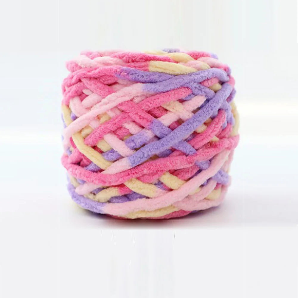 Colorful Knitting Yarn for Handmade Crochet Sweater Baby Hats Blanket Thread Soft Thick Ice Line Yarns DIY Woven Sewing Supplies