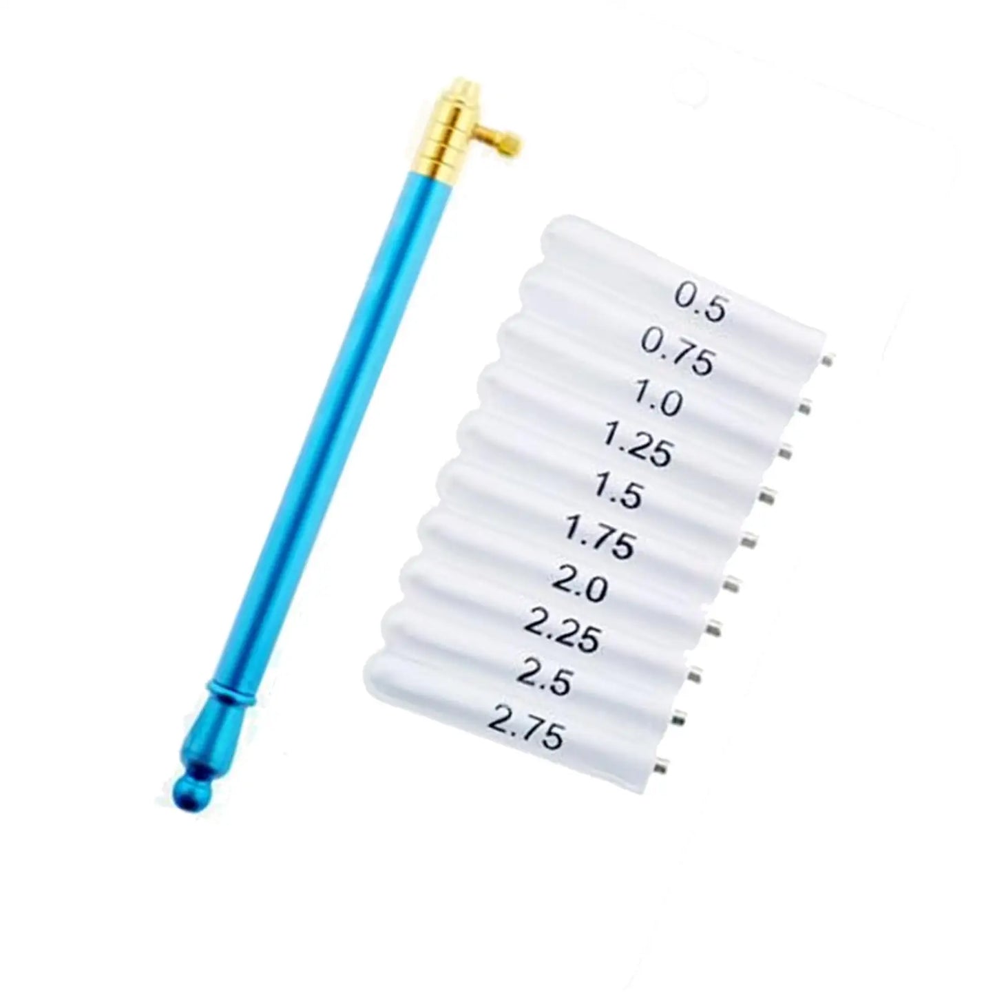 Crochet Hook Kit with Interchangeable Pins for Crafting Projects